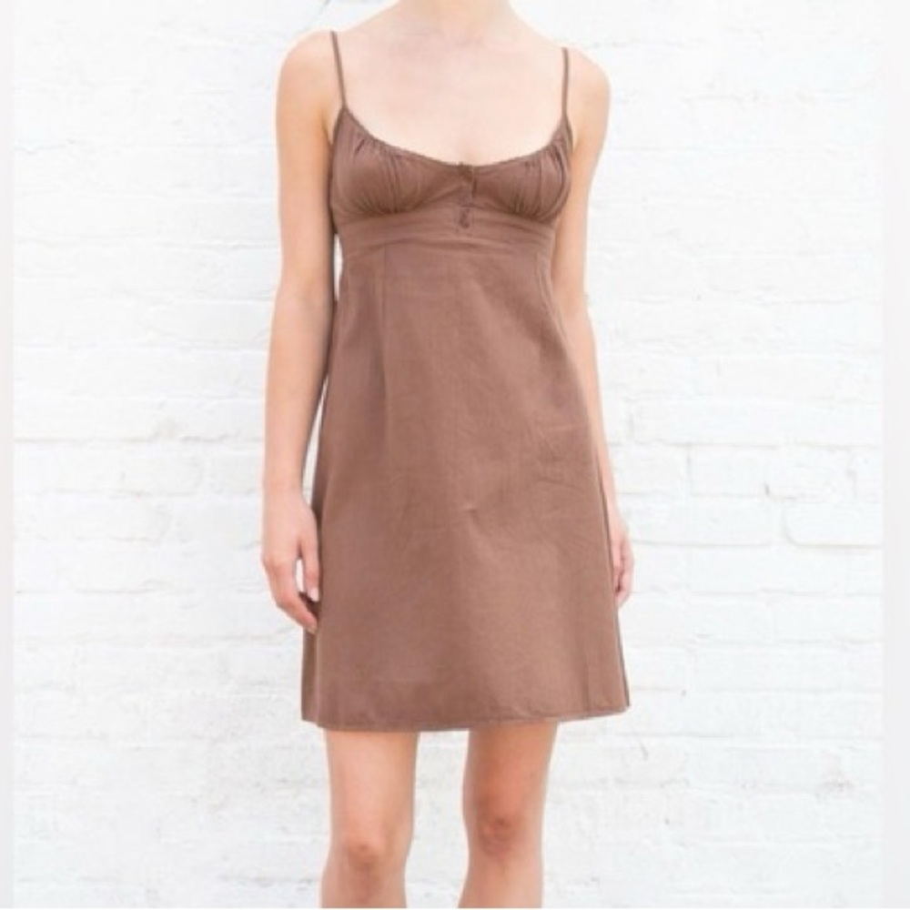 brown brandy arianna dress